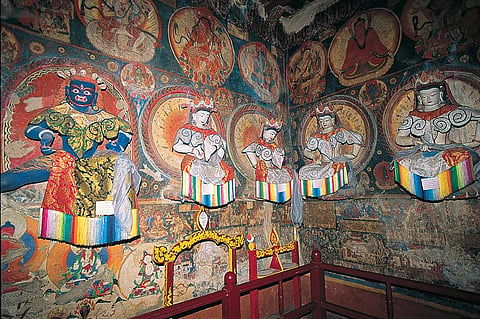 Tabo monastery in Spiti Valley
